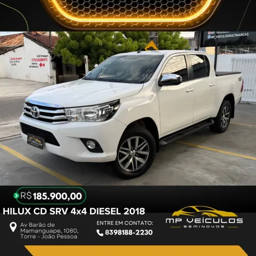 Toyota Hilux CD SRV 4X4 2.8 TDI Diesel Aut. 2018