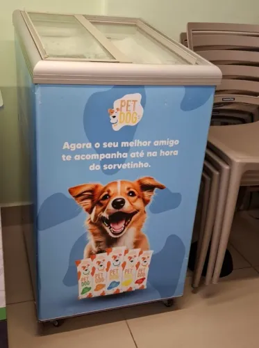 Freezer horizontal Metalfrio 120 litros 