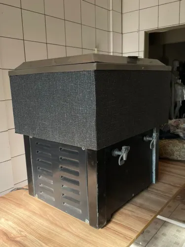 Máquina de suco 50 LTS(inox)plotagem removível.
