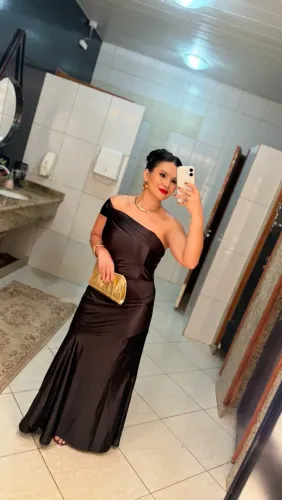 Vestido de festa preto