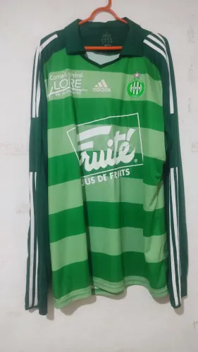 Saint Étienne Camisa 2009 10 XL frança platini 10