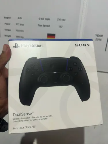 Dualsense preto