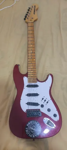 Guitarra Jenifer Usada + Capa Giannini + 2 Cabo PD10