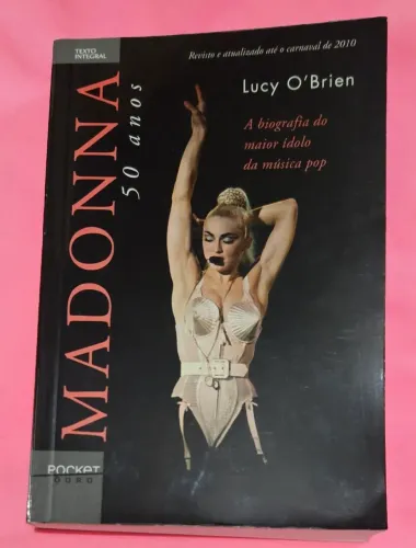 Livro Madonna 50 anos