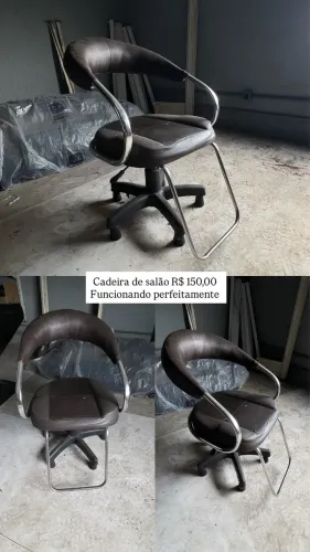 Cadeira de salão - usada