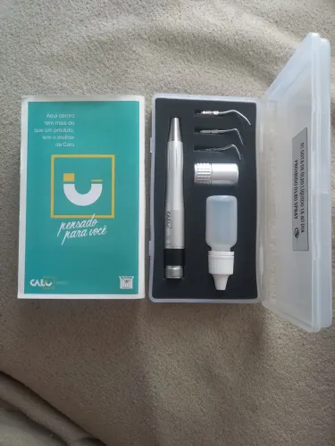 Kit limpeza odontológica scaler