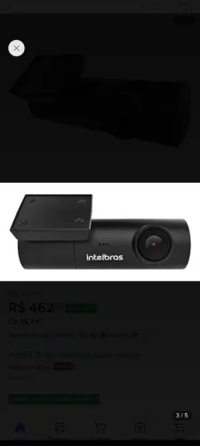 Camera veicular da Intelbras 