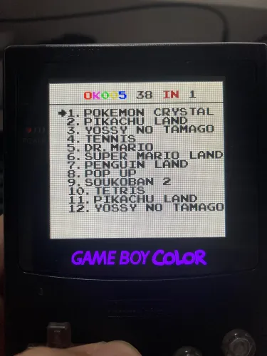 Jogo Multijogos Game Boy Color 10 em 1. Todos funcionando. Envio OLX PAY