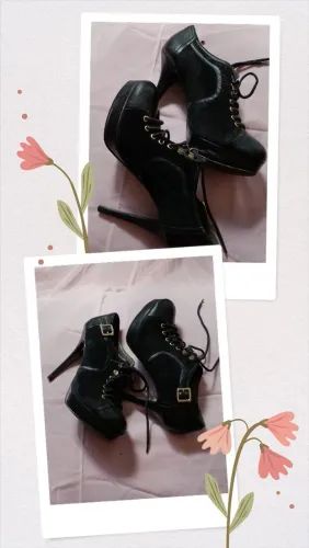 Bota cano curto Mr CAT feminino tamanho 38