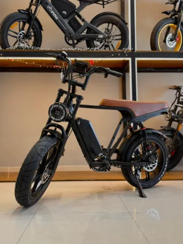 Bike Elétrica V10 MAX 1000W - 0KM - 1 ano de Garantia + Brindes 