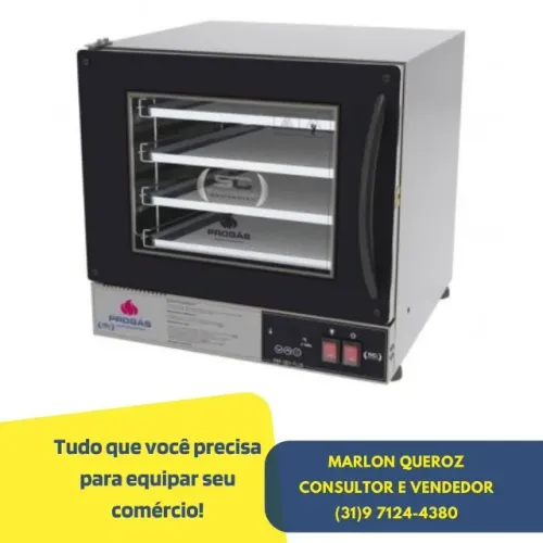 Forno Turbo Fast Oven Elétrico Progas