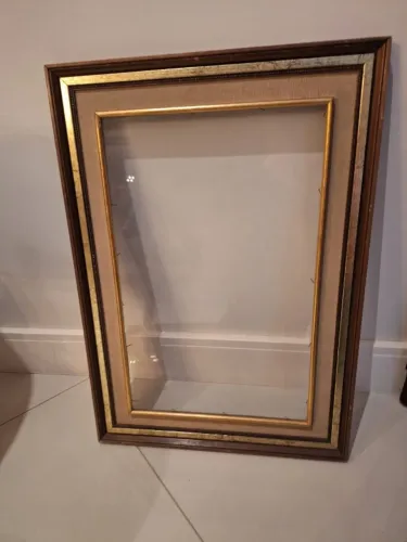 Moldura vintage para quadro