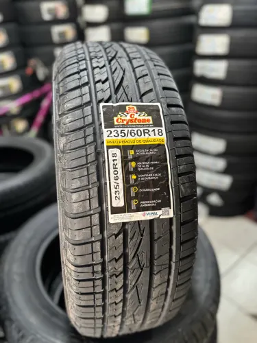 Pneu 235/60/18 Remold Crystone (instalação grátis)