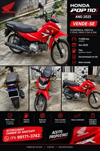 Honda Pop 110i ES 2025