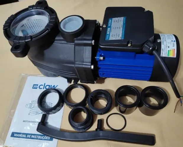 Motobomba para Piscina Monofásica 1/3 Cv 110V WMBP-33H Até 30m3 Claw