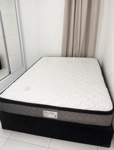 Cama Box Casal Hellen D45 1,38 x 1,88 - Colchão + Base
