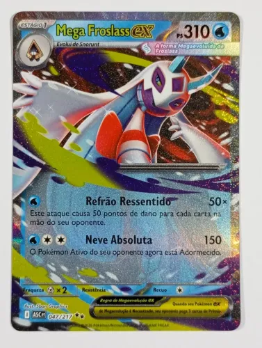 Mega Froslass Ex (047/217) pokémon heróis excelsos 