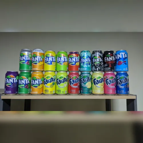 Latas Fanta diversas p/colecionadores