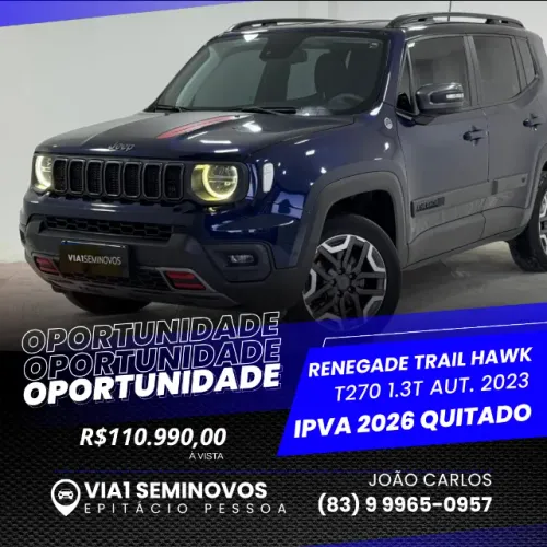 Jeep Renegade Trailhawk T270 1.3 TB Flex Aut. 2023