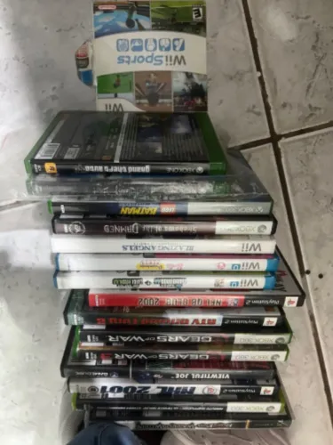 Lote 16 jogos ps2 e entre outros