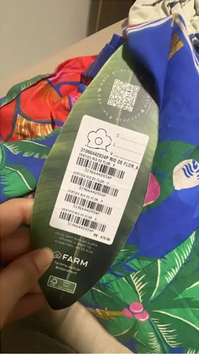 Vestido farm tamanho P (na etiqueta)