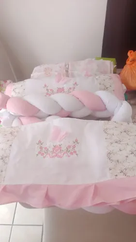 Kit berço menina completo