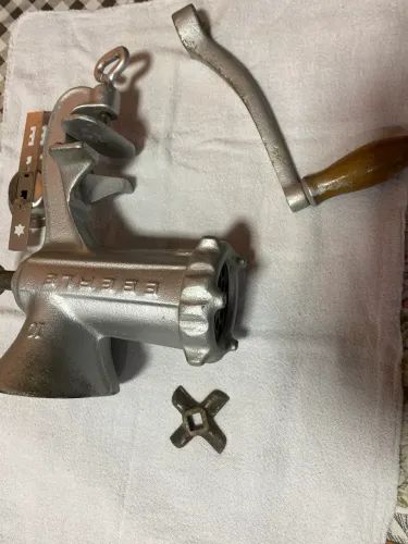 moedor de carne manual antigo