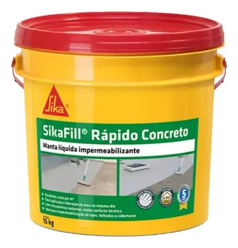 SIKAFILL RAPIDO BRANCO 15KG