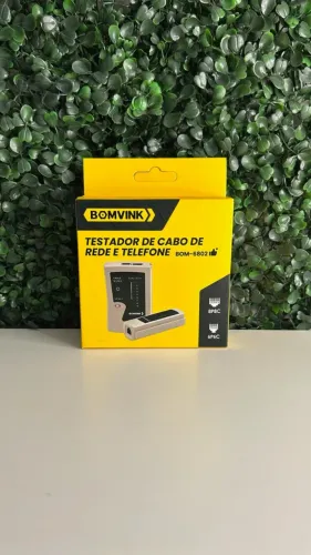 Testador de cabo de rede e telefone