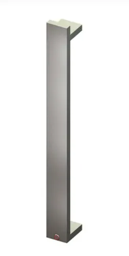 Toalheiro Térmico Vertical Jade | Níquel Escovado