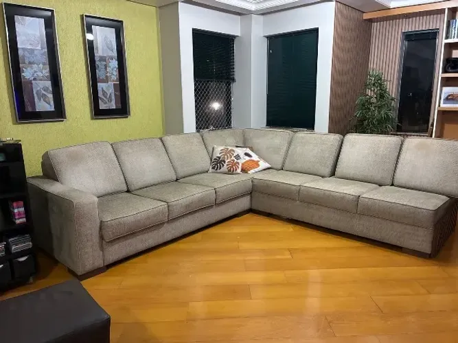 Sofá canto 6 lugares