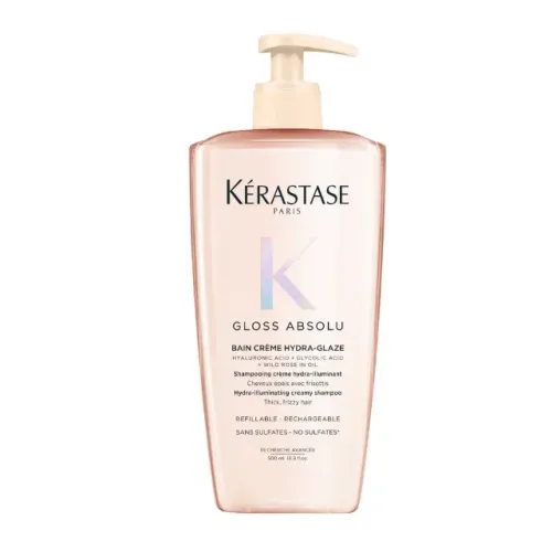 Kérastase 500ml Gloss Absolu Hydra-Illuminating Shampoo litrão EUROPEU - Cheiro de Rica