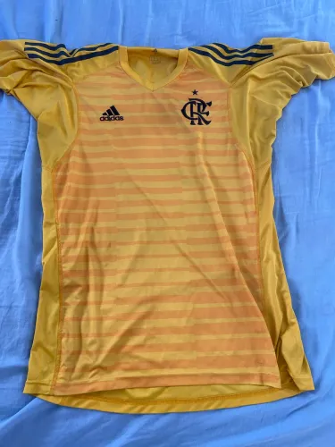 Camisa de goleiro flamengo 2019, original usado.