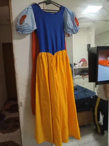 Vestido da branca de neve 