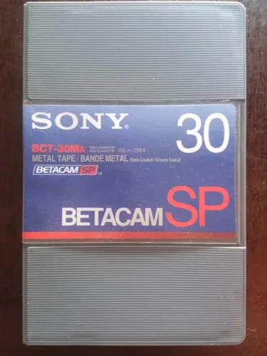 Fita de vídeo sony betacam sp30
