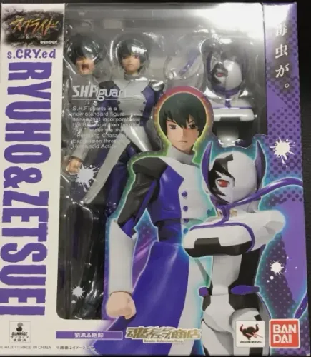 Boneco de ação Bandai Sunrise S.H.Figuarts s.CRY.ed Ryuho Zetsuei anime brinquedo do Japão