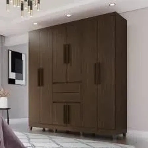 Guarda Roupa Master Top 8Pts 2Gvs Cacau Imop - Entrega Rápida! 