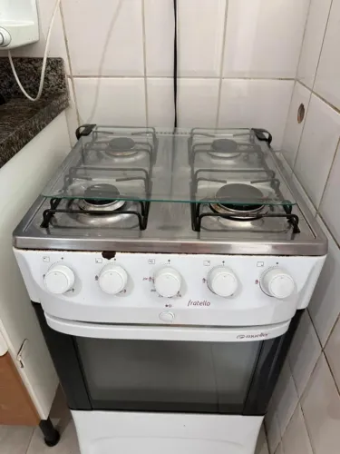 Fogão Mueller Fratello 4 Bocas - Branco - Acendimento Automático