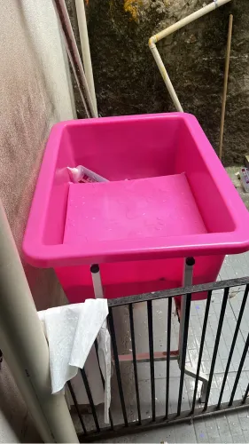 Banheira para banho pet 