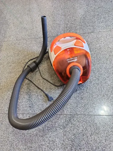 Aspirador de Pó MONDIAL Hepa Turbo 2000, Branco/Laranja, 1500W, 110V - AP-15