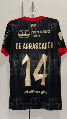 Camisa Flamengo Arrascaeta de jogo