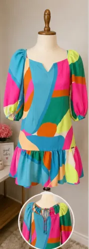 Vestido lança perfume 