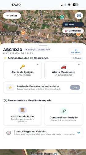 Sistema de gestão veicular