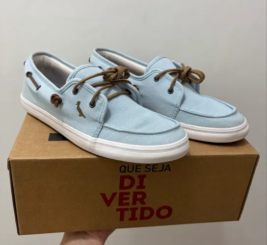 Tênis Reserva azul bebê 