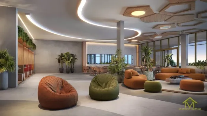 Apartamento espaçoso para viver com conforto: U Connect Residence código: 33950PC