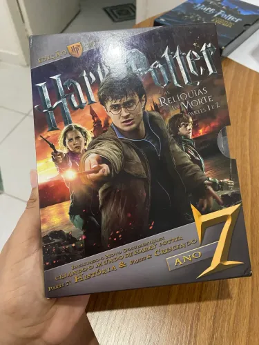 Harry Potter e as Relíquias da Morte Parte 1 e 2 | DVD e minis books