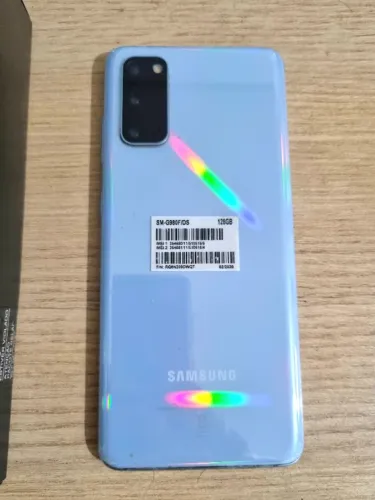 Galaxy S20 256GB Azul Completo Com Caixa Original e Nota Fiscal