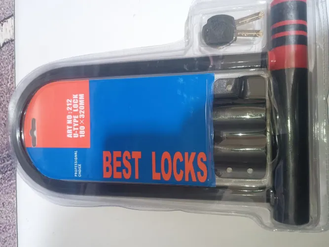 Tranca u lock para bicicleta eletrica moto bicicletas
