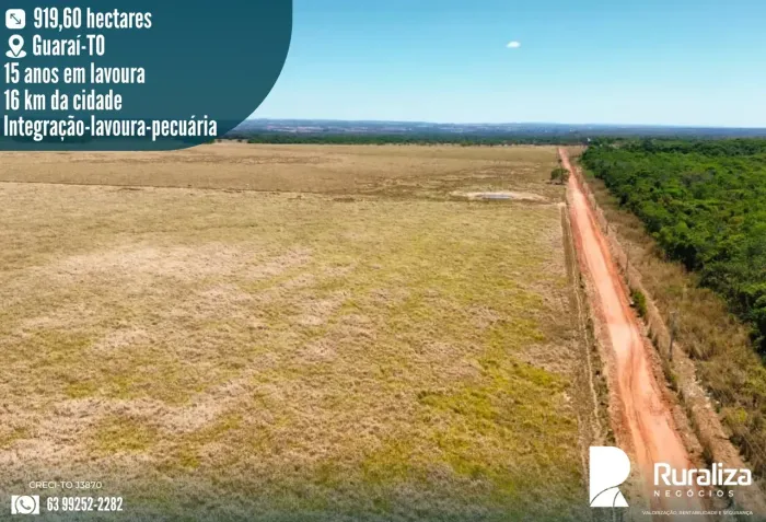 190 ALQUEIRES | 774 HA FORMADOS | 750 HA AGRICULTÁVEIS