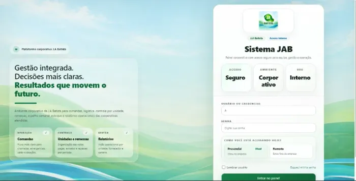 Sistema de Gestão Web pronto para empresa - com implantação